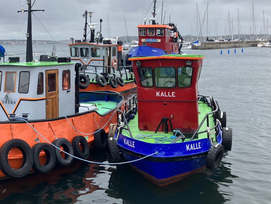 Sandinge's tugboat Kalle in Lysekil.